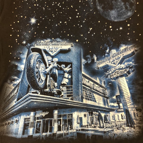 Harley Davidson cafe Las Vegas t shirt - Picture 4 of 5